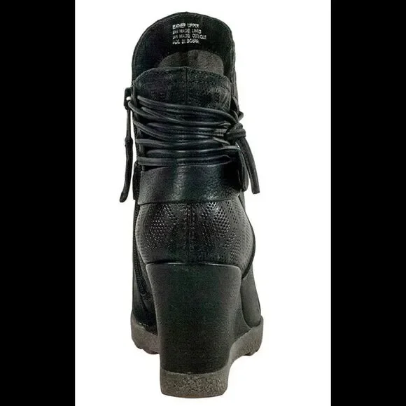 Miz Mooz Naya Women’s Brown Leather Ankle Boot Size 11M - Picture 6 of 7